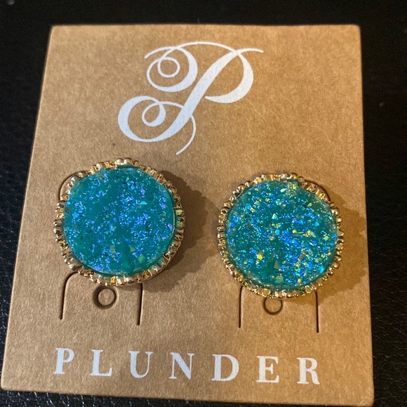 Plunder Jewelry - Plunder Tabbi druzy earrings-NWT